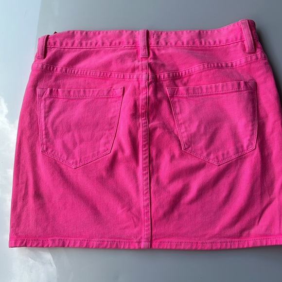 J CREW HOT PINK MINI SKIRT! - Picture 3 of 8